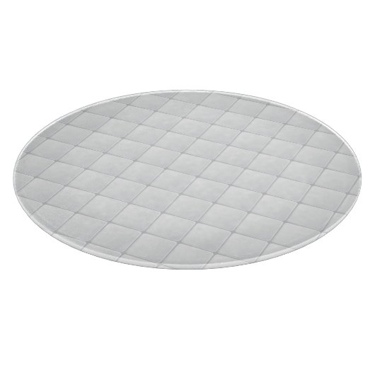 Weiße Fliese Schneidebrett (Ecke)
