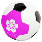 Weiße Flora Fußball (Dreiviertel)