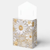 Weiße Flora Geschenkschachtel (Geöffnet)