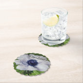 Weiße Flora Untersetzer (Vor Ort)