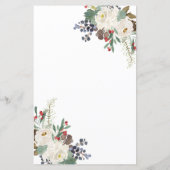 Weiße Flora Weihnachten Er sagte, sie sagte Game C (Rückseite)