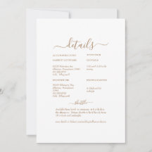 Weiße florale Swash Weiße Hochzeitsdetails II