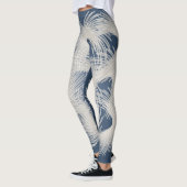 Weiße Flugfedern Leggings (Links)