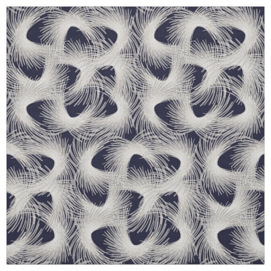 Weiße Flugfedern Stoff (Muster)