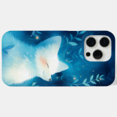 Weiße Fox Tranquillität Case-Mate iPhone Hülle (Rückseite (Horizontal))