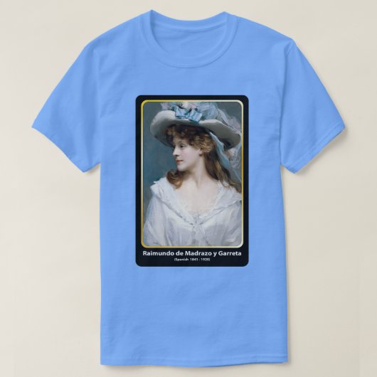 Weiße Frau 1880 Figurative ART T-Shirt (Design vorne)