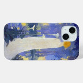 Weiße Frau mit Calla-Lilien Case-Mate iPhone Hülle (Rückseite (Horizontal))