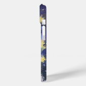 Weiße Frau mit Calla-Lilien Case-Mate iPhone Hülle (Rückseite / Links)