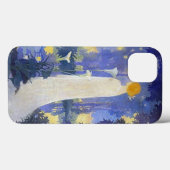 Weiße Frau mit Calla-Lilien Case-Mate iPhone Hülle (Rückseite (Horizontal))