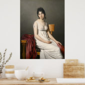 Weiße Frau Poster (Küche)