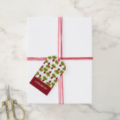 Weiße Fresh Beet Collection Geschenkanhänger (Mit Garn)