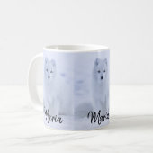 Weiße Fuchs Tasse (Vorderseite Links)
