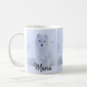 Weiße Fuchs Tasse (Links)