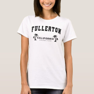 Weiße Fullerton, Kalifornien T-Shirt