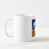 Weiße Gans Kaffeetasse (Links)