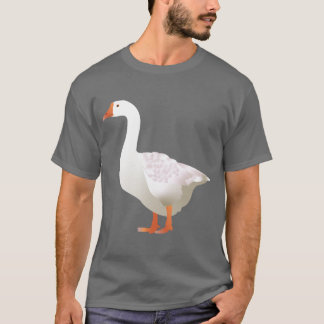 Weiße Gans T-Shirt