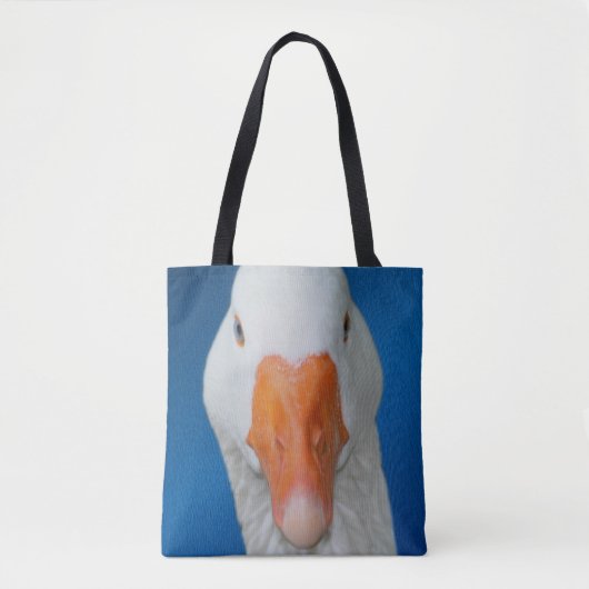 Weiße Gänse Tasche (Vorderseite)