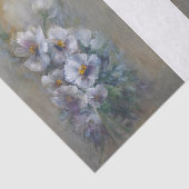 Weiße Gänseblümchen DBL Seidenpapier (Ausschnitt)