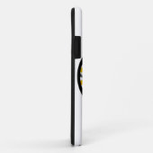 Weiße Gänseblümchen-Friedenszeichen Case-Mate iPhone Hülle (Hinten/Rechts)