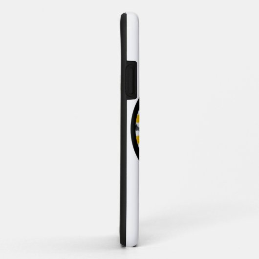 Weiße Gänseblümchen-Friedenszeichen Case-Mate iPhone Hülle (Hinten/Rechts)