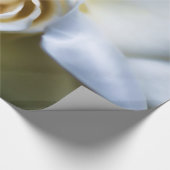 Weiße Gardenia-Illustration Geschenkpapier (Ecke)