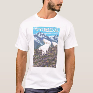 Weiße Gebirgsziege FamilyWyoming T-Shirt