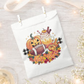 Weiße Gefälligkeitsflaggen Geschenktütchen (Ausgeschnitten)