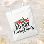 Weiße Gefälligkeitsflaggen Geschenktütchen (Ausgeschnitten)