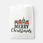 Weiße Gefälligkeitsflaggen Geschenktütchen (Vorderseite)