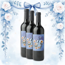 Weiße Geige mit Blume - Elegante Musik und Natur