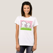 Weiße Gekritzel TDD Shirts 2 (Vorne ganz)