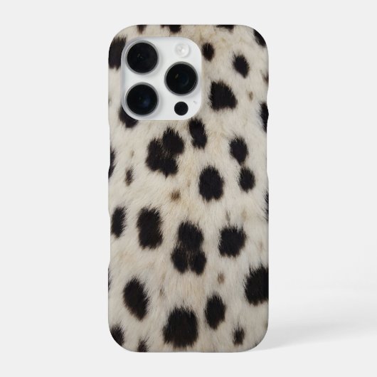 weiße Gepard iPhone 16 Pro Max Hülle (Rückseite)
