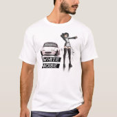 Weiße Geräusche MX5 Miata T-Shirt (Vorderseite)