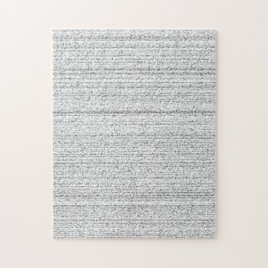 Weiße Geräusche. Schwarzweiss-Snowy-Korn Puzzle (Vertikal)