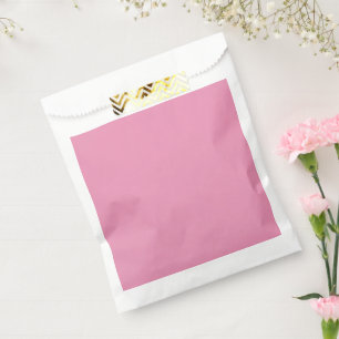 Weiße Geschenktüten Rosa Panel Elegantes Party Geschenktütchen