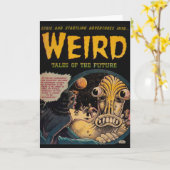 Weiße Geschichten der Zukunft Karte (Gelbe Blume)