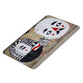 Weiße Gesichter Magnet (Linke Seite)