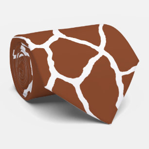 Weiße Giraffe Krawatte für Hautmuster