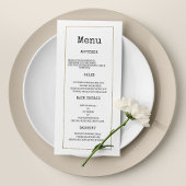 Weiße Goldschreibmaschine Schriftart rustikales Ho Programm