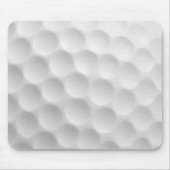 Weiße Golfball-Dimples-Design Mousepad (Vorne)