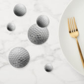 Weiße Golfbälle Konfetti (Gruppe)