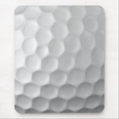 Weiße golfballstruktur mit dimpeln mousepad (Vorne)