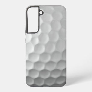 Weiße golfballstruktur mit dimpeln samsung galaxy hülle