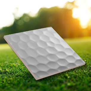Weiße golfkugelige Textur mit Dellen Fliese