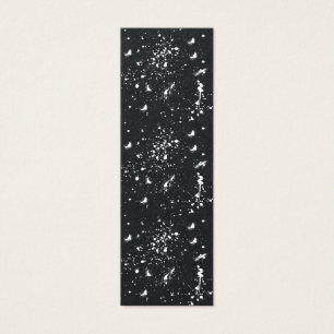 Weiße Grafik mit Farbspritzer-Fleck in Weiß