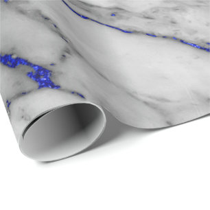 Weiße graue glänzende blaue geschenkpapier