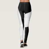 Weiße graue Mumie vergewaltigt halloween Leggings (Rückseite)