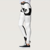 Weiße graue Mumie vergewaltigt halloween Leggings (Links)