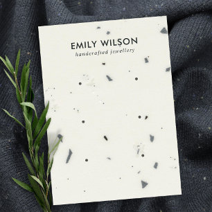 WEISSE GRAUERTERRAZZO 3 STUDIERENDE ANZEIGE VISITENKARTE