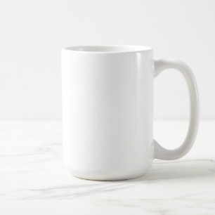 Weiße GROSSE Kaffee-Tasse Kaffeetasse
